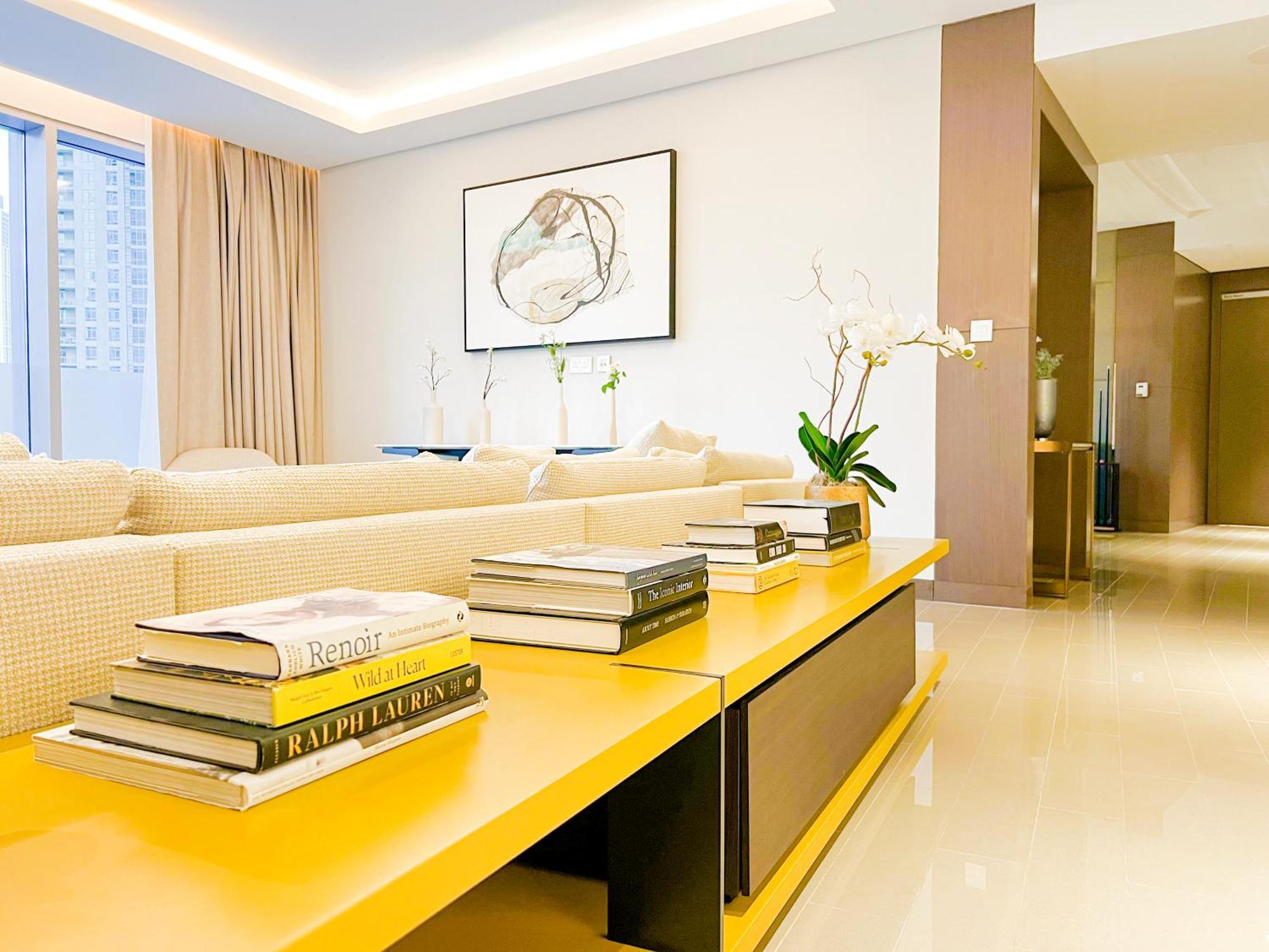 Downtown Luxury - Stunning Burj Khalifa & Sea View - 5 Minutes Walk To Dubai Mall Екстер'єр фото