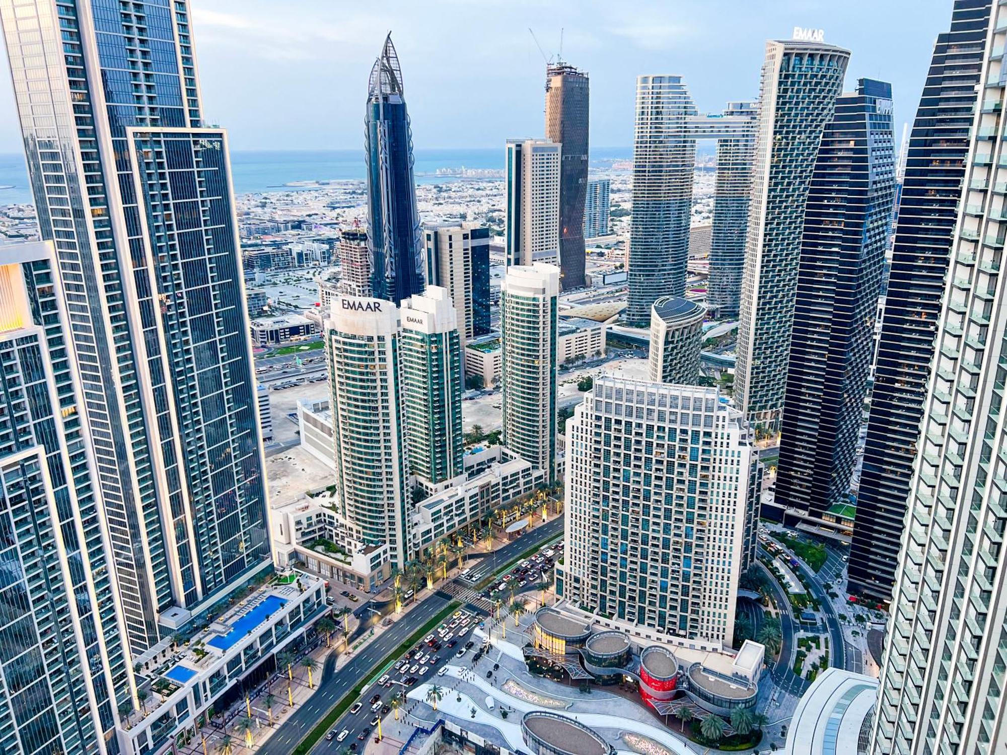 Downtown Luxury - Stunning Burj Khalifa & Sea View - 5 Minutes Walk To Dubai Mall Екстер'єр фото